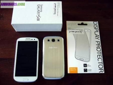 Samsung Galaxy s3 blanc 32 go tout opérateur