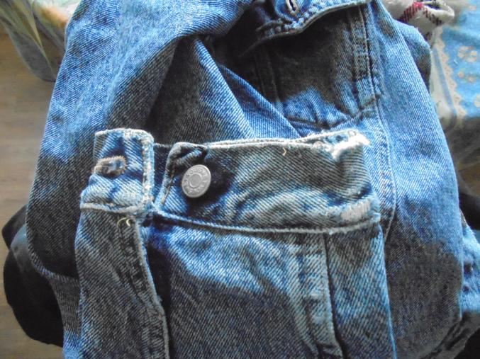 Veste délaver en jean homme