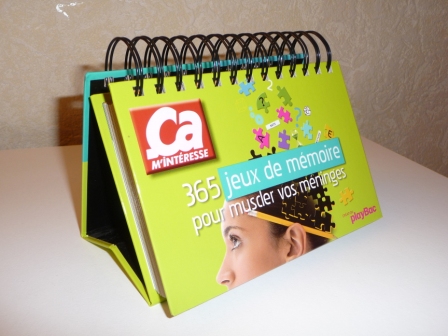 CALENDRIER 365 JEUX DE MEMOIRE