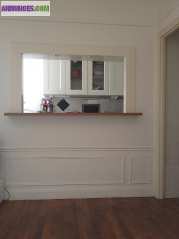 F2 gare de colombes 45m2 lumineux, 700€ +CH