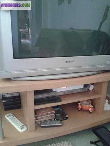 Televiseur samsung, plus meuble