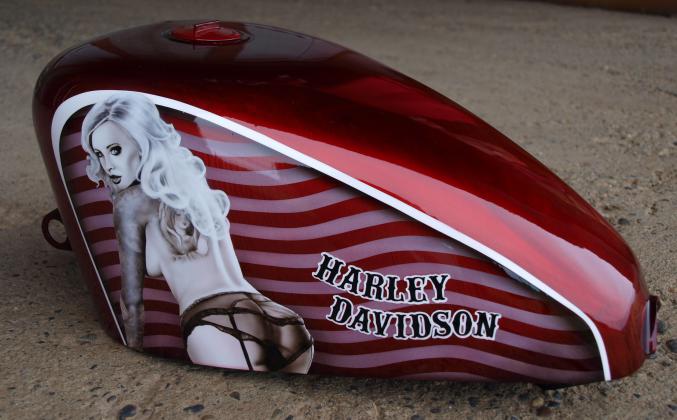 Réservoir sportster peanut Harley Davidson