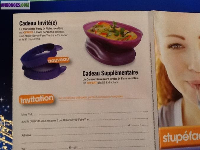 Produits Tupperware