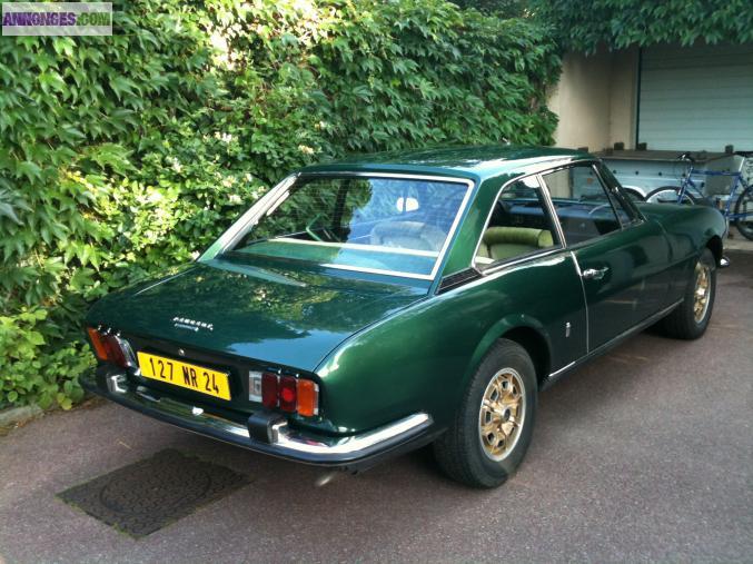 Magnifique Coupé 504 1972 à vendre