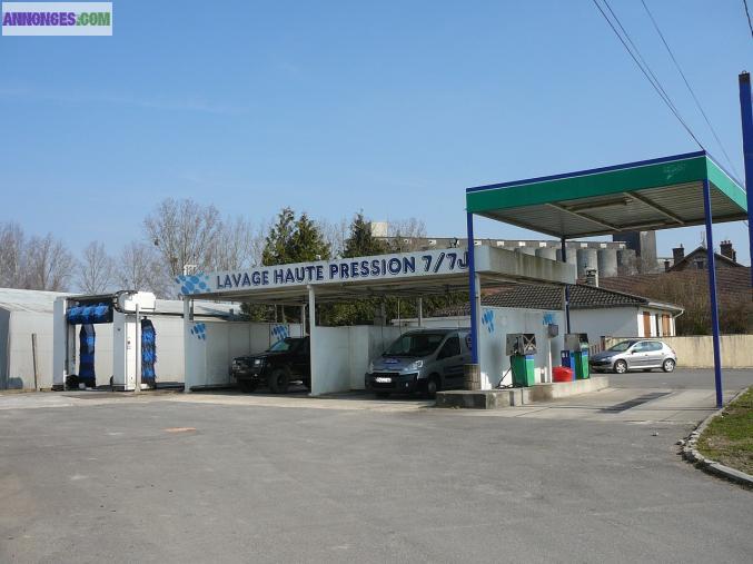 Garage auto 2 ponts + local commercial + lavages