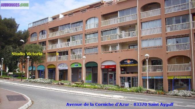 Studio 4p Centre ville garage bord de mer Saint Aygulf 83370 VAR