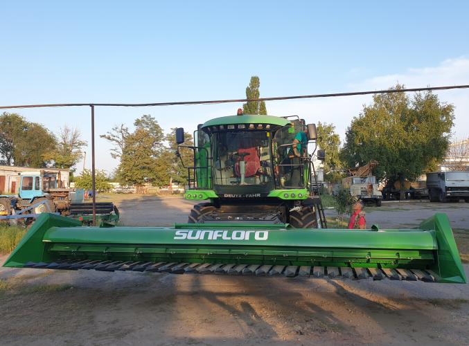 Le cueilleur à tournesol  "Sunfloro Optimo"