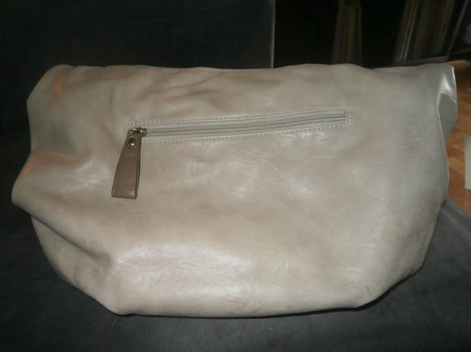 Sac à main EUROLINE beige simili cuir