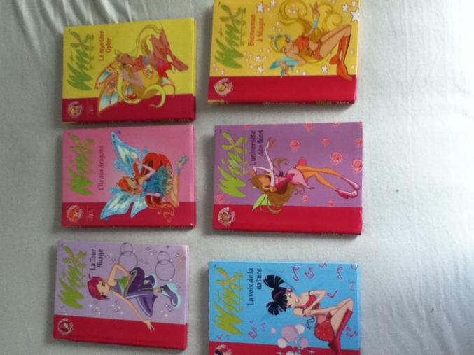 6 Livres WINX NEUF