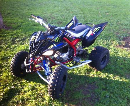 QUAD RAPTOR 700 DE MARQUE YAMAHA HOMOLOGUE