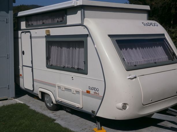 Caravane avec mover, construite en 1994