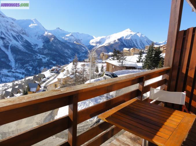 Dans un chalet, appartement pour 5 personnes