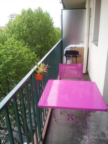 Paris - Studio, balcon sur Canal, parking