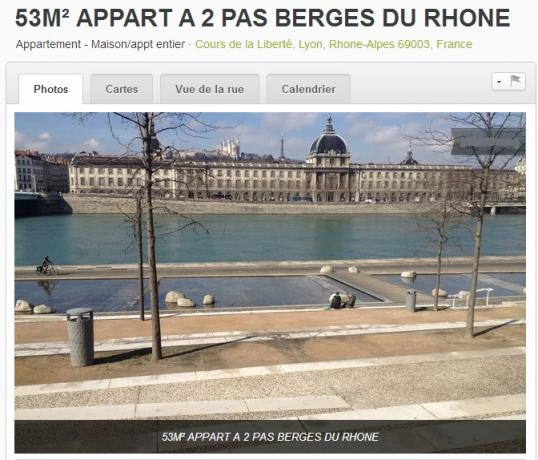 Lyon - APPART A 2 PAS DES BERGES DU RHÔNE