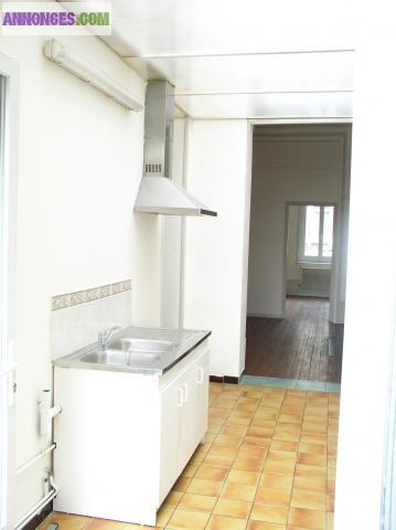 Appartement T2 en rez de chaussée avec jardin clos