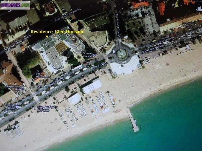 Fréjus plage, résidence en front de mer