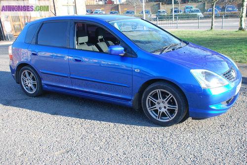 2004 HONDA CIVIC SE 1.7 CTDI BLUE DIESEL 5 Door New MOT and Type R Alloys