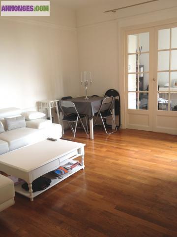 F2 gare de colombes 45m2 lumineux, 700€ +CH