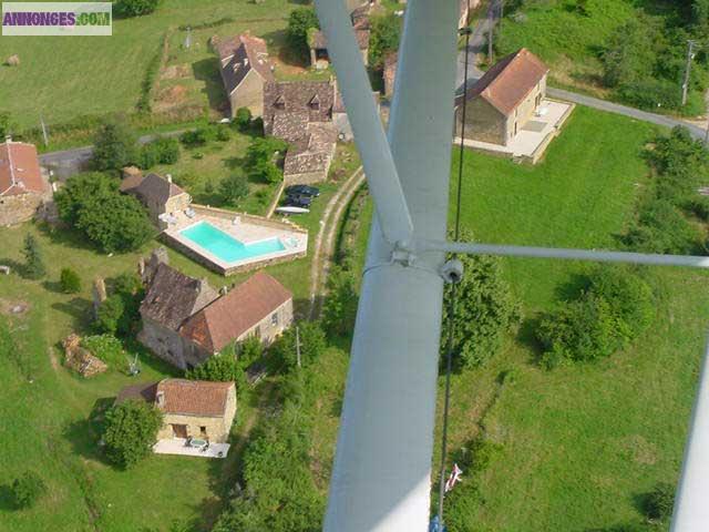 Loue gîte avec piscine en Périgord