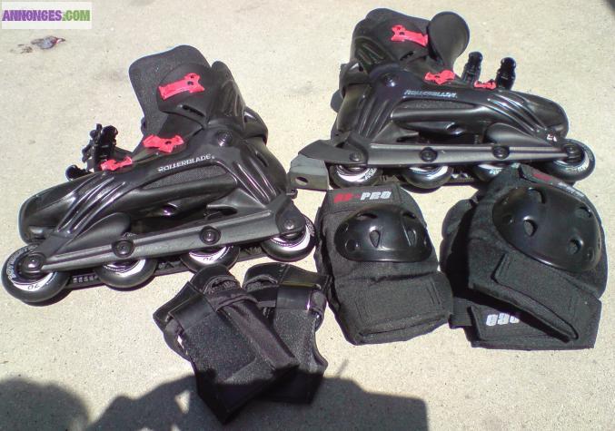 Roller Blade Rossignol T42 + protections