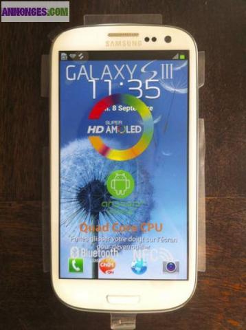 Samsung Galaxy S3 DEBLOQUE NEUF