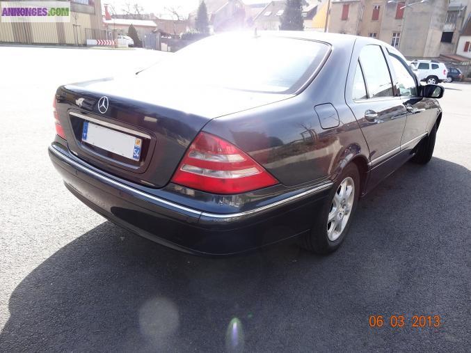 LUXUEUSE MERCEDES CLASSE S320 CDI TOUTES OPTIONS