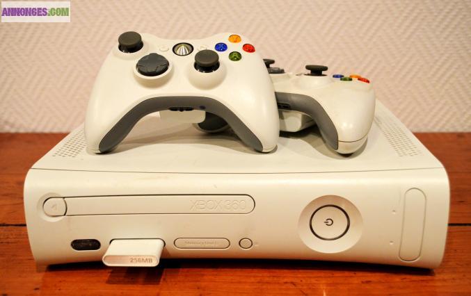 XBOX 360 + manette + jeux