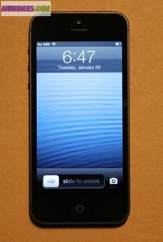 Apple iPhone 5 16GB  NOIR