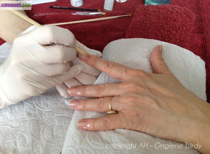 Pose d'ongles à domicile Lyon - est lyonnais - nord isère