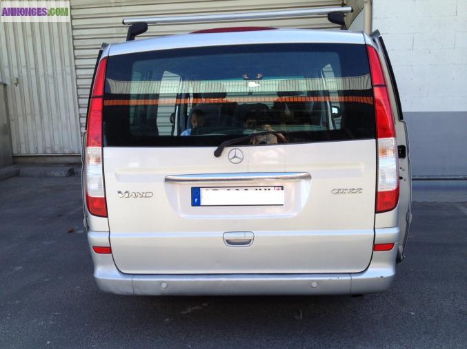 Mercedes Viano Trend 2.2l BVA 150 Ch 8 places Long Mars 2006