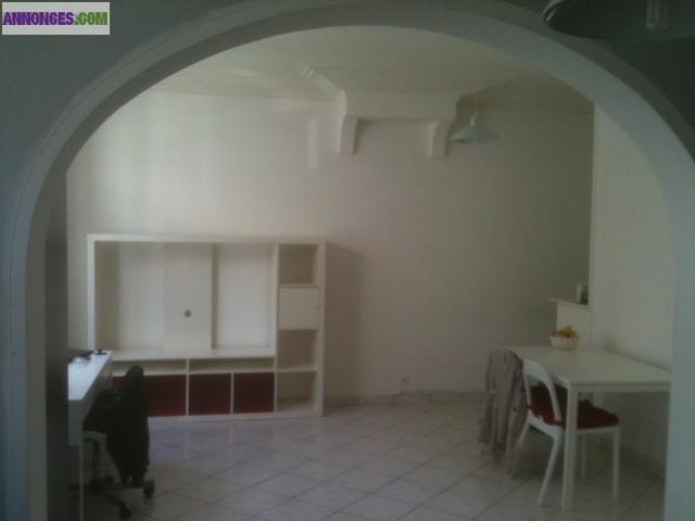 Appartement F1 meublé 25m2 Lille Fives