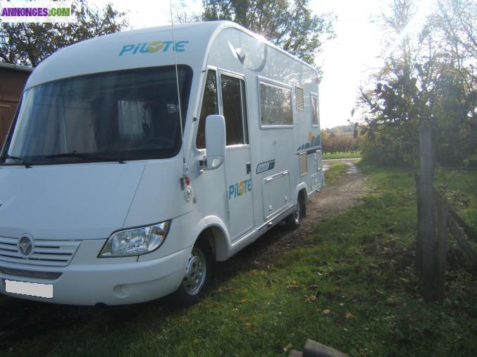 Urgent Camping car intégrale PILOTE