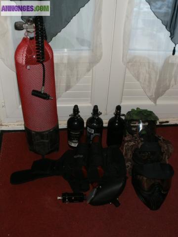 Kit complet paintball