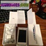 IPhone 5 16go Blanc_ ecouteur+ accessoires