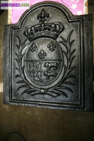 Plaque de cheminée