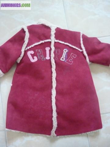 Manteau chipie fille 2ans