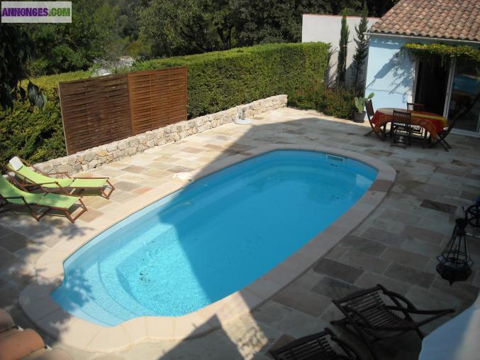 Jolie maison 140 m² - Piscine - Terrain arboré 1000 m² – Mer à 30 mn