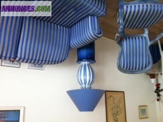 VENDS COLONNES DECORATIVES + LAMPE