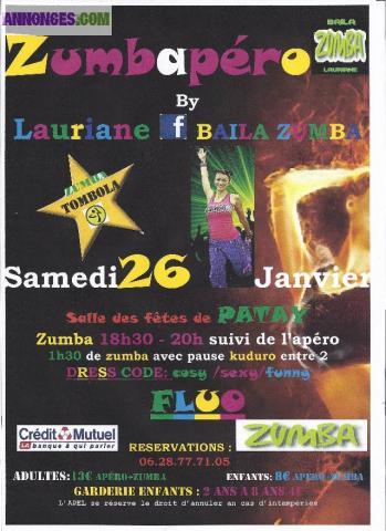 SOIREE ZUMBA A PATAY LE 26 JANVIER 2013