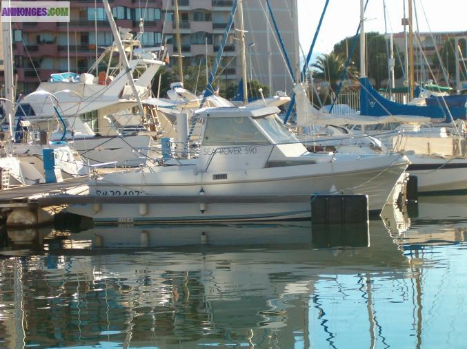 BATEAU TIMONIER  PÊCHE PROMENADE