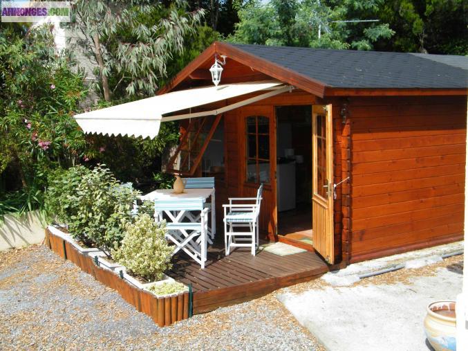 STUDIO 18 M2 DANS CHALET EN BOIS POUR 2 PERSONNES