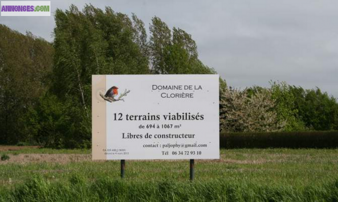 Terrains à bâtir - Domaine de la Clorière - Moncheaux