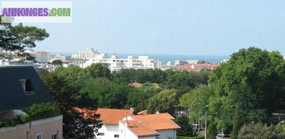 Biarritz - vue sur l'océan