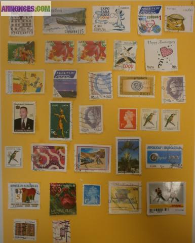 TIMBRES POSTE DE COLLECTION