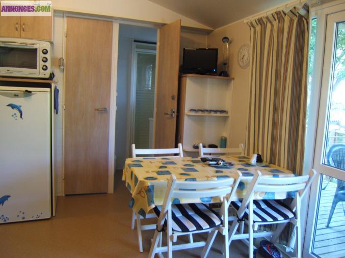 Location mobil home proche soulac/mer & montalivet