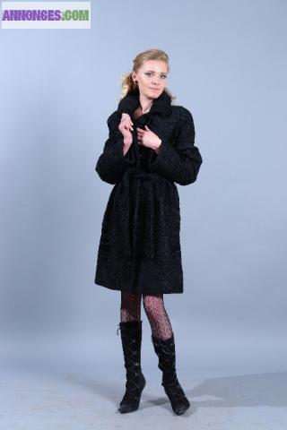 Manteau fourrure mouton