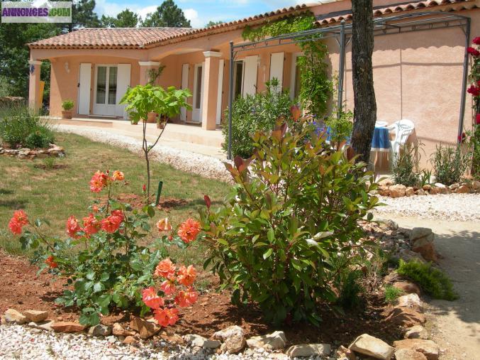 Loue chambre pour vacances dans villa