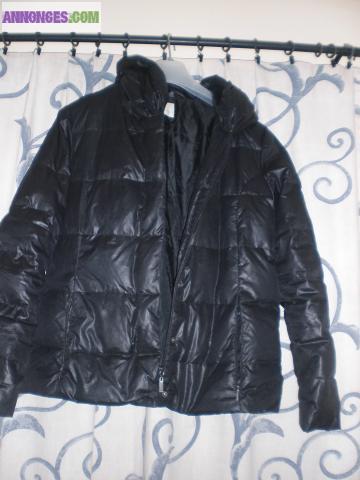 Doudoune noire taille 42