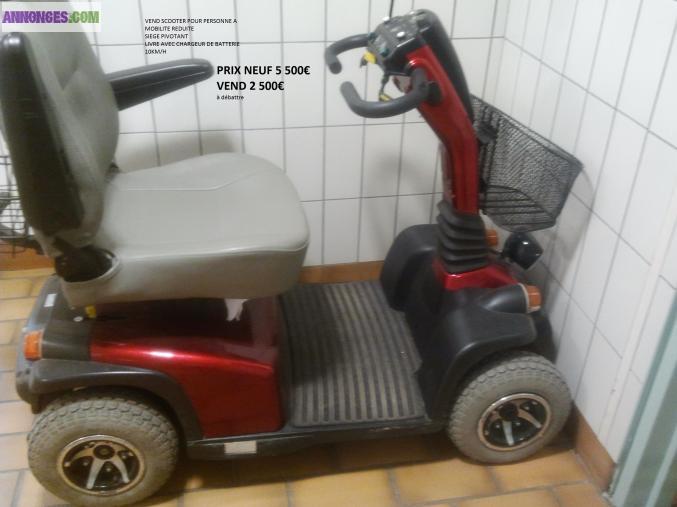 Scooter pour handicapé