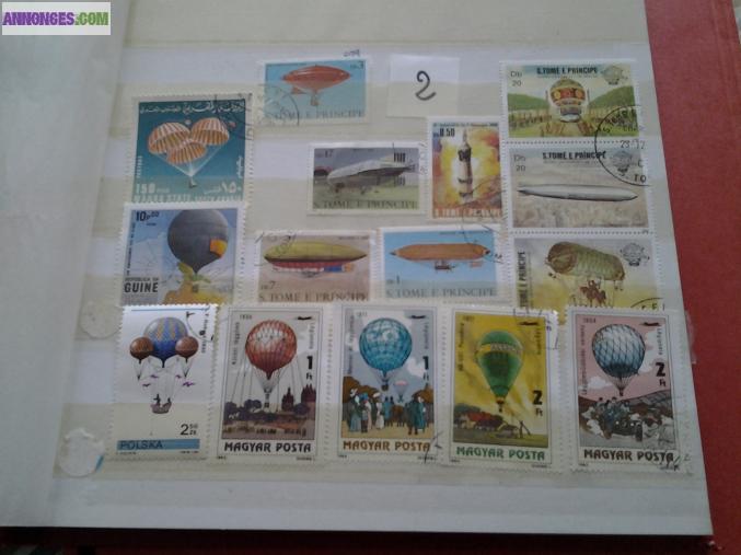 Timbres :MONTGOLFIERE N* 2